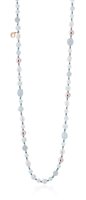 Collana Lelune Donna Nuova Blanche in Argento Perla LGNK355 - LGNK355